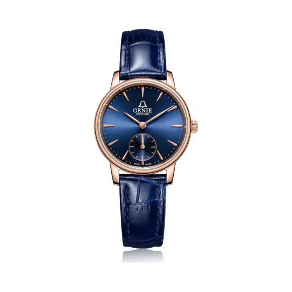 爵尼/Genie 穆尔兹系列 316L精钢 29mm 石英机芯 女表 GNQ-T2032L- LQRL